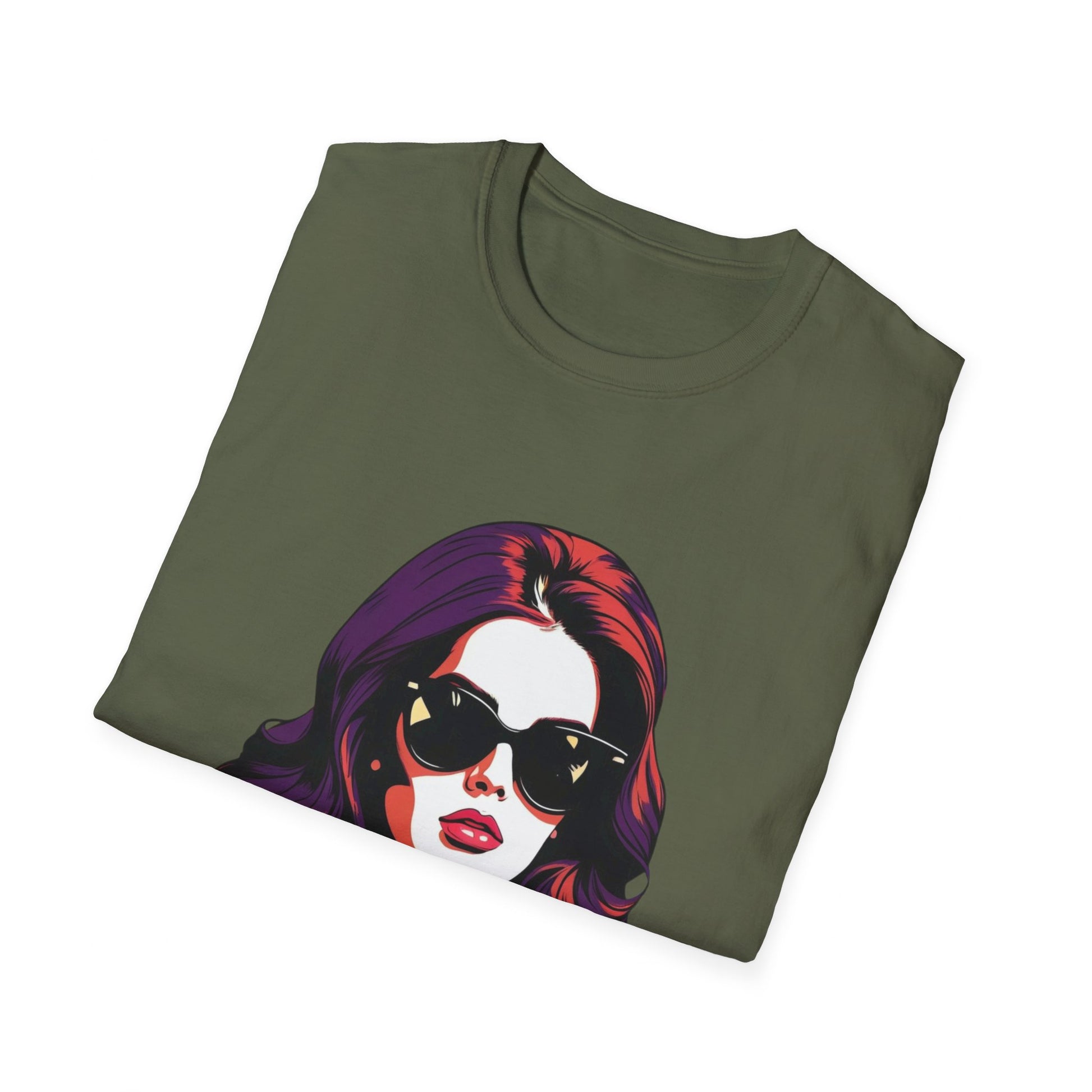 Lana Del Rey Shirt - Unisex Softstyle T-Shirt - Premium T-Shirt from STXL - Just $15.98! Shop now at STXL