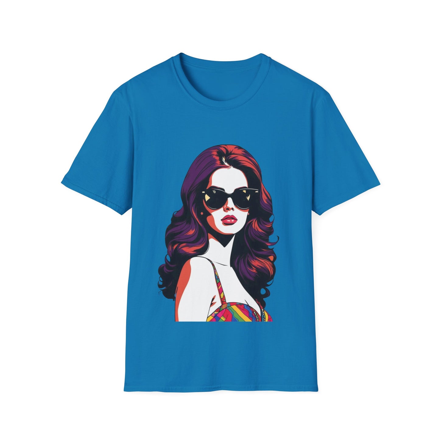 Lana Del Rey Shirt - Unisex Softstyle T-Shirt - Premium T-Shirt from STXL - Just $15.98! Shop now at STXL