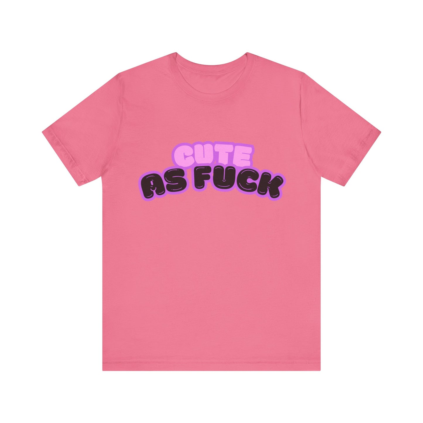 Cute As Fuck - Premium T-Shirt from STXL - Just $17.68! Shop now at STXL