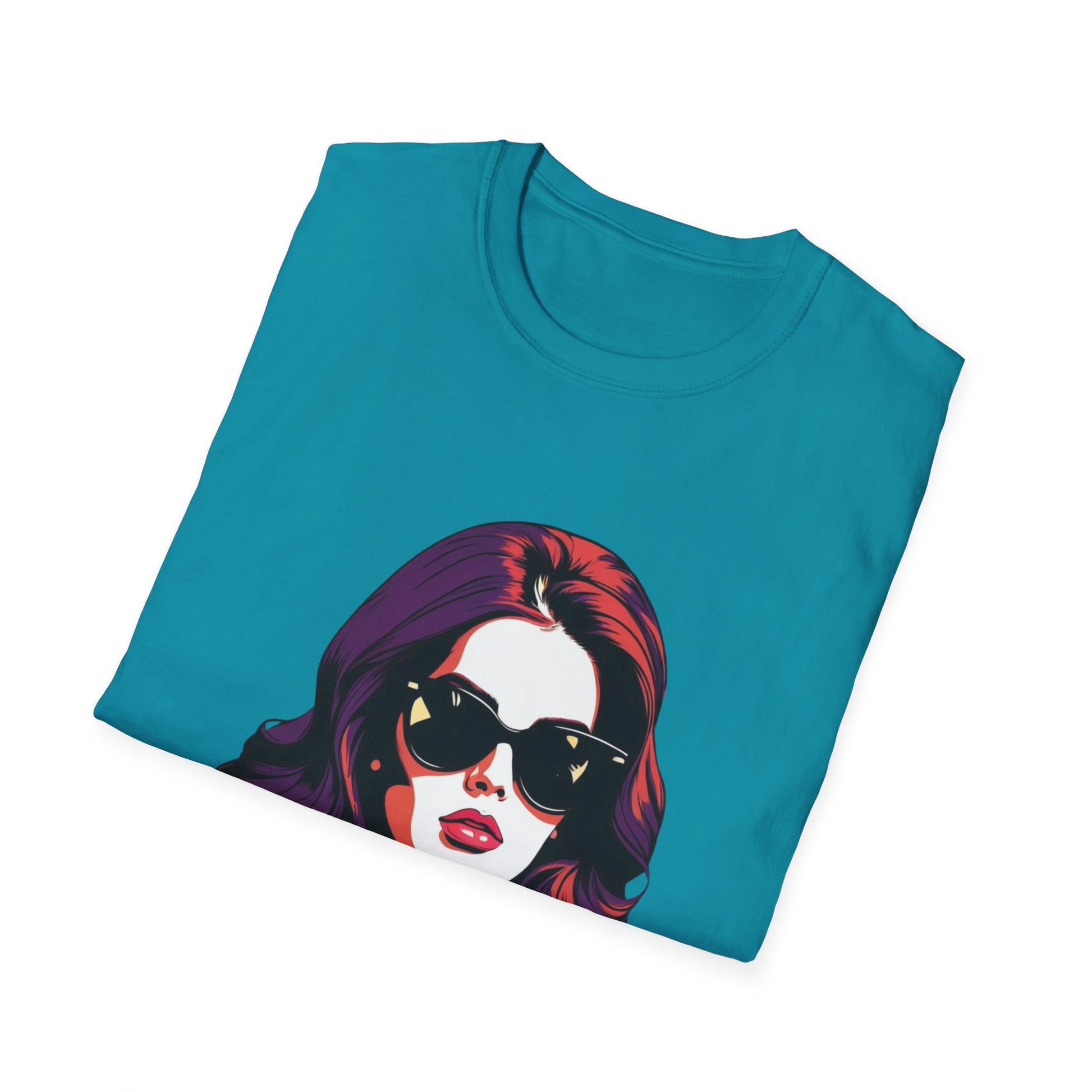 Lana Del Rey Shirt - Unisex Softstyle T-Shirt - Premium T-Shirt from STXL - Just $15.98! Shop now at STXL